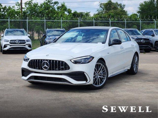 new 2024 Mercedes-Benz AMG C 43 car, priced at $66,025