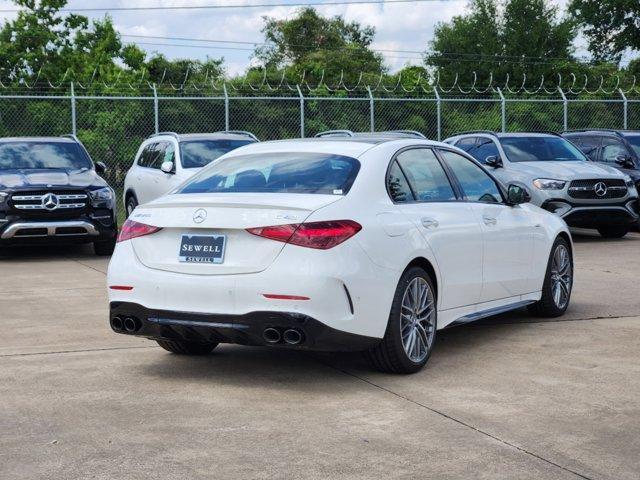 new 2024 Mercedes-Benz AMG C 43 car, priced at $66,025