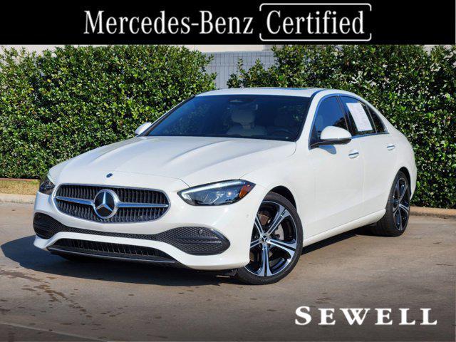 used 2024 Mercedes-Benz C-Class car, priced at $40,990