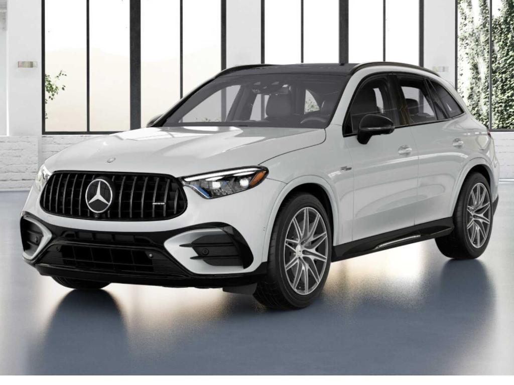 new 2025 Mercedes-Benz AMG GLC 63 car, priced at $96,610