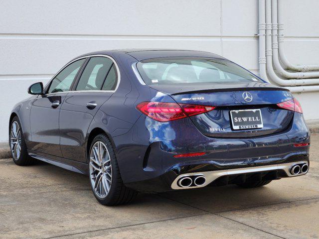 new 2025 Mercedes-Benz AMG C 43 car, priced at $69,970