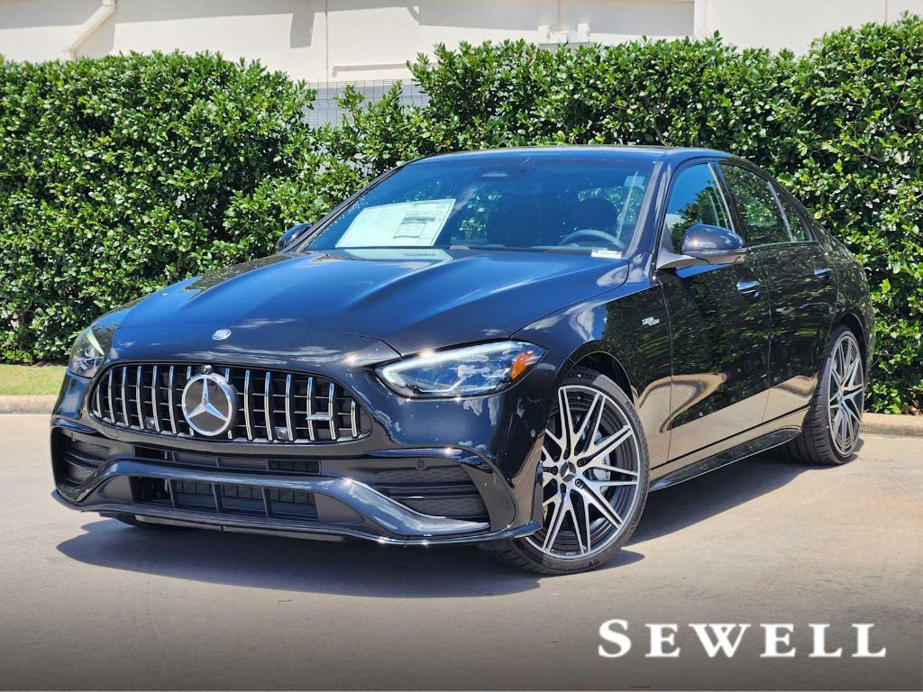 new 2025 Mercedes-Benz AMG C 43 car, priced at $72,725