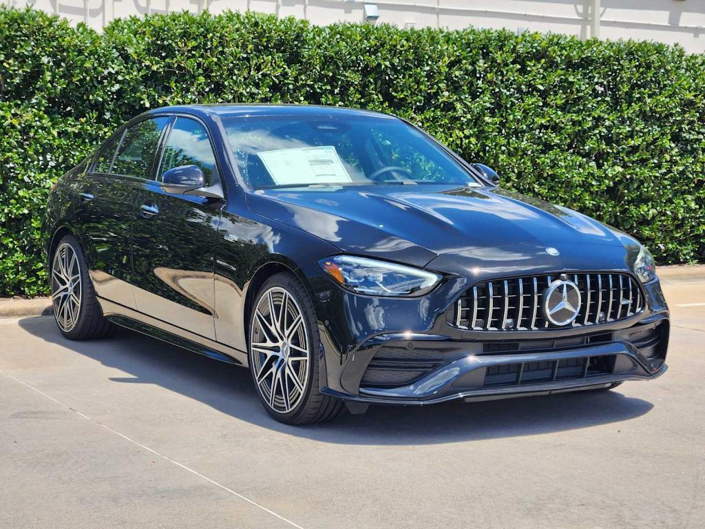 new 2025 Mercedes-Benz AMG C 43 car, priced at $72,725