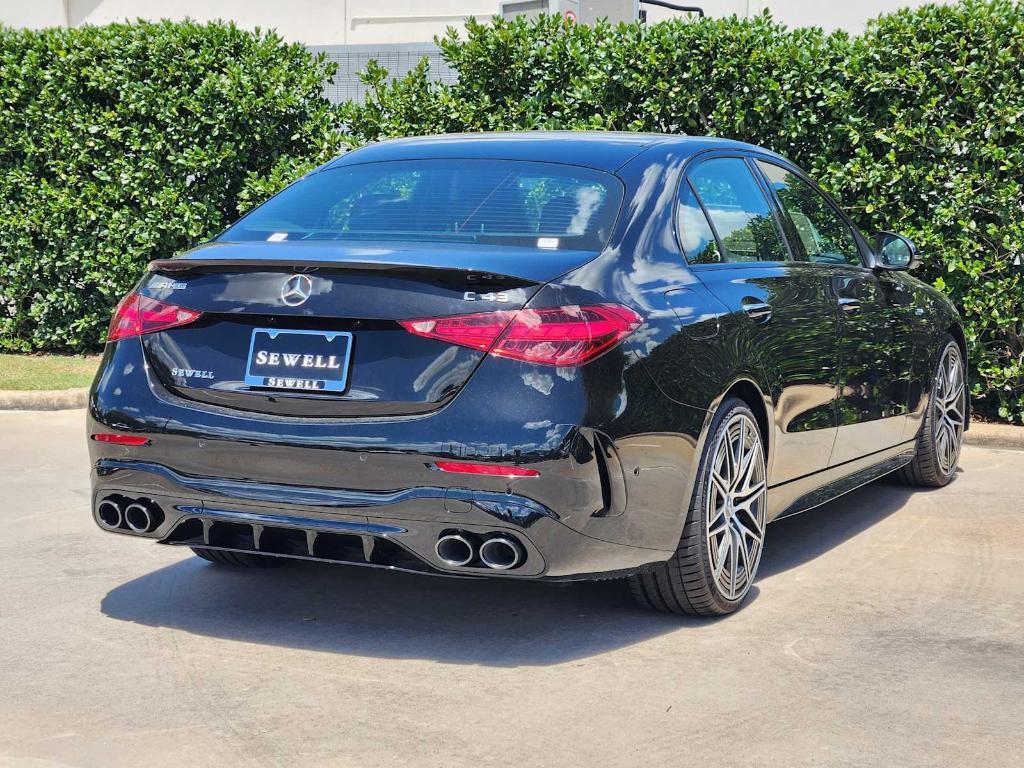 new 2025 Mercedes-Benz AMG C 43 car, priced at $72,725