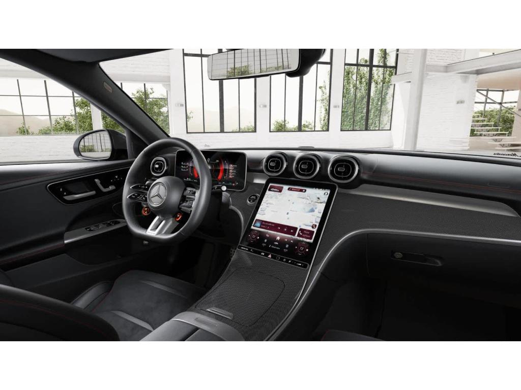 new 2025 Mercedes-Benz AMG C 43 car, priced at $64,650