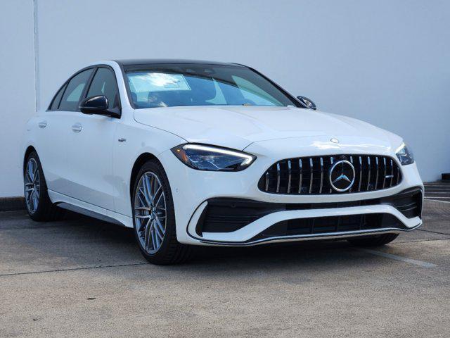 new 2024 Mercedes-Benz AMG C 43 car, priced at $68,160