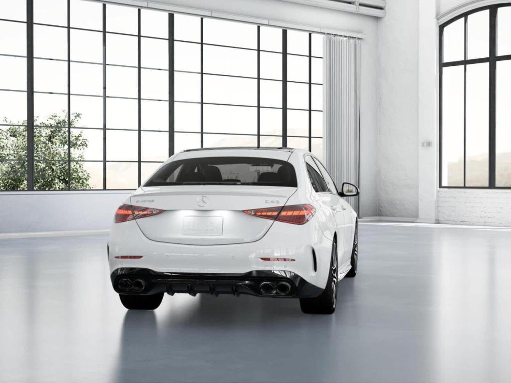 new 2025 Mercedes-Benz AMG C 43 car, priced at $71,155