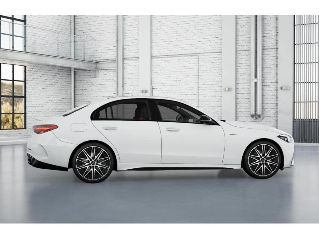 new 2025 Mercedes-Benz AMG C 43 car, priced at $71,155