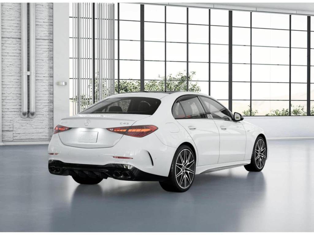 new 2025 Mercedes-Benz AMG C 43 car, priced at $71,155