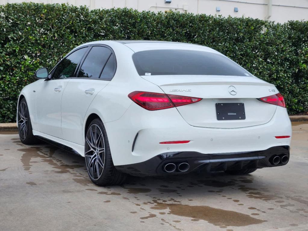 new 2025 Mercedes-Benz AMG C 43 car, priced at $71,155