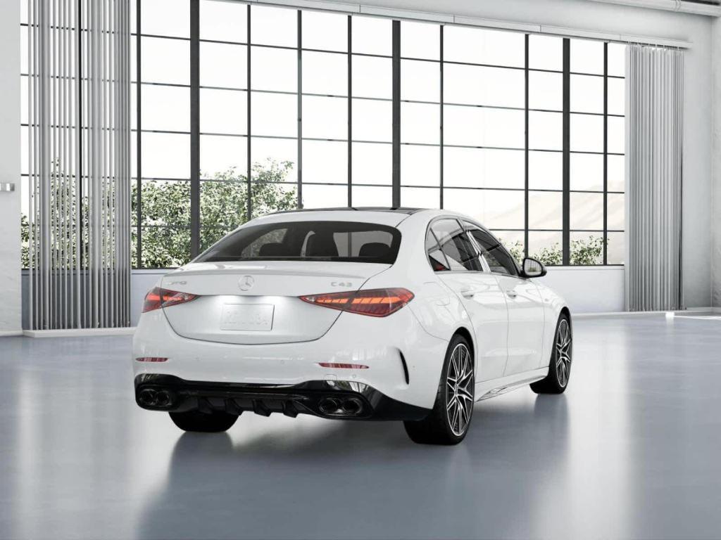 new 2025 Mercedes-Benz AMG C 43 car, priced at $71,155