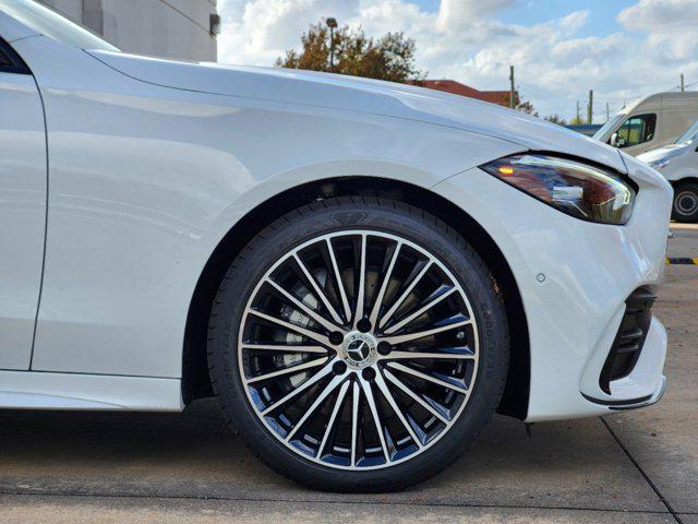 new 2025 Mercedes-Benz C-Class car, priced at $58,350