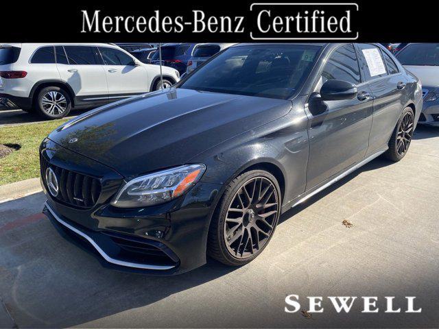 used 2020 Mercedes-Benz AMG C 63 car, priced at $54,990