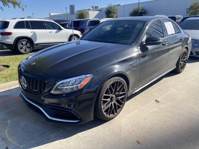 used 2020 Mercedes-Benz AMG C 63 car, priced at $54,990