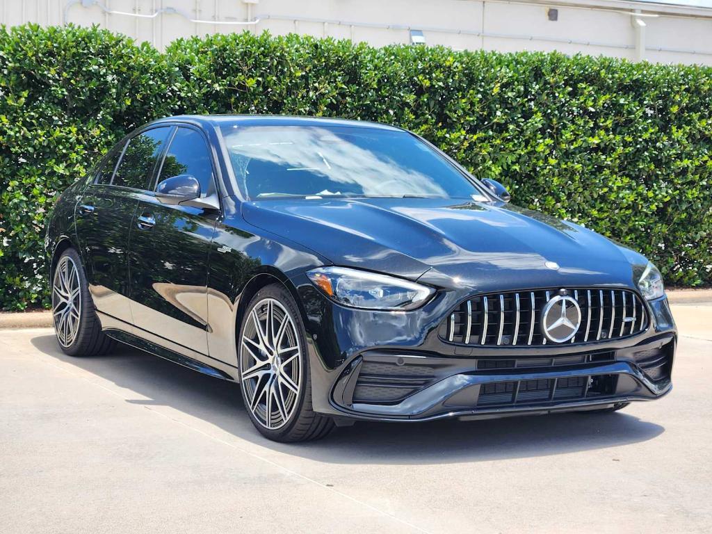 new 2025 Mercedes-Benz AMG C 43 car, priced at $71,205