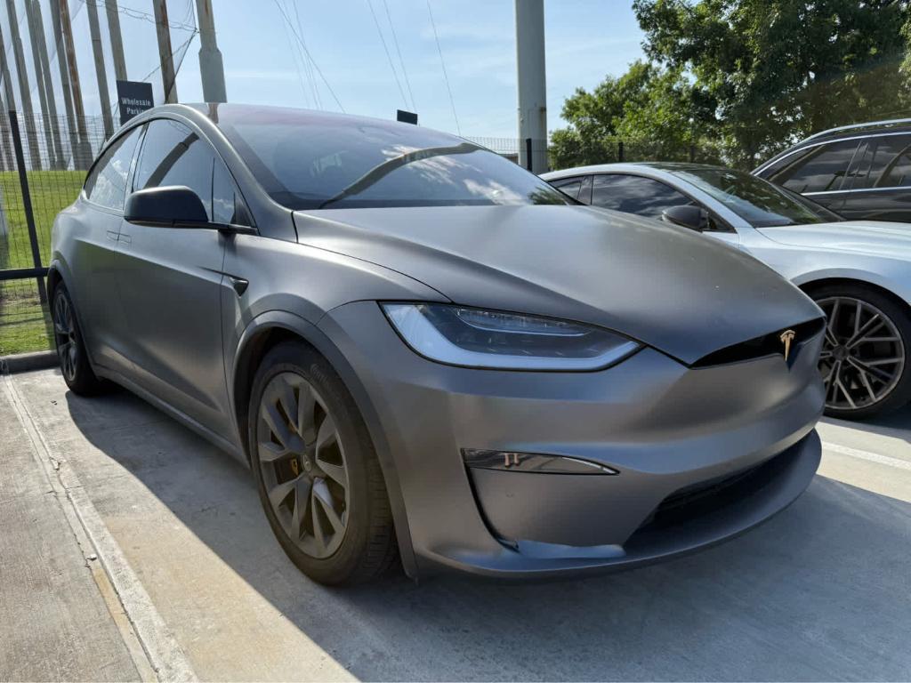 used 2023 Tesla Model X car, priced at $49,990