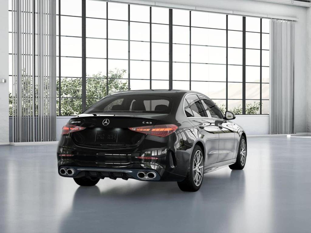 new 2025 Mercedes-Benz AMG C 43 car, priced at $64,650
