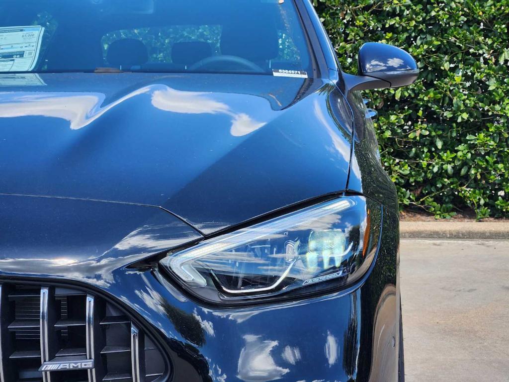 new 2025 Mercedes-Benz AMG C 43 car, priced at $64,650