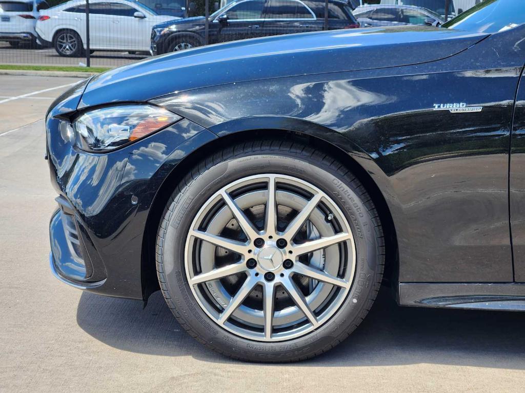 new 2025 Mercedes-Benz AMG C 43 car, priced at $64,650