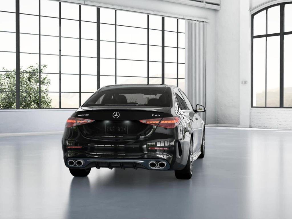 new 2025 Mercedes-Benz AMG C 43 car, priced at $64,650