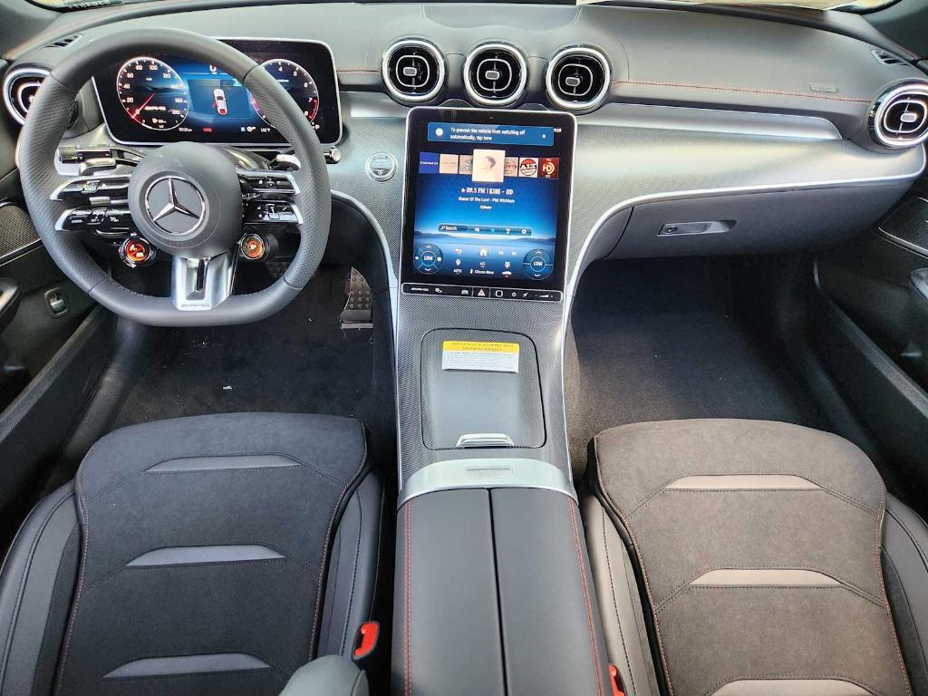new 2025 Mercedes-Benz AMG C 43 car, priced at $64,650