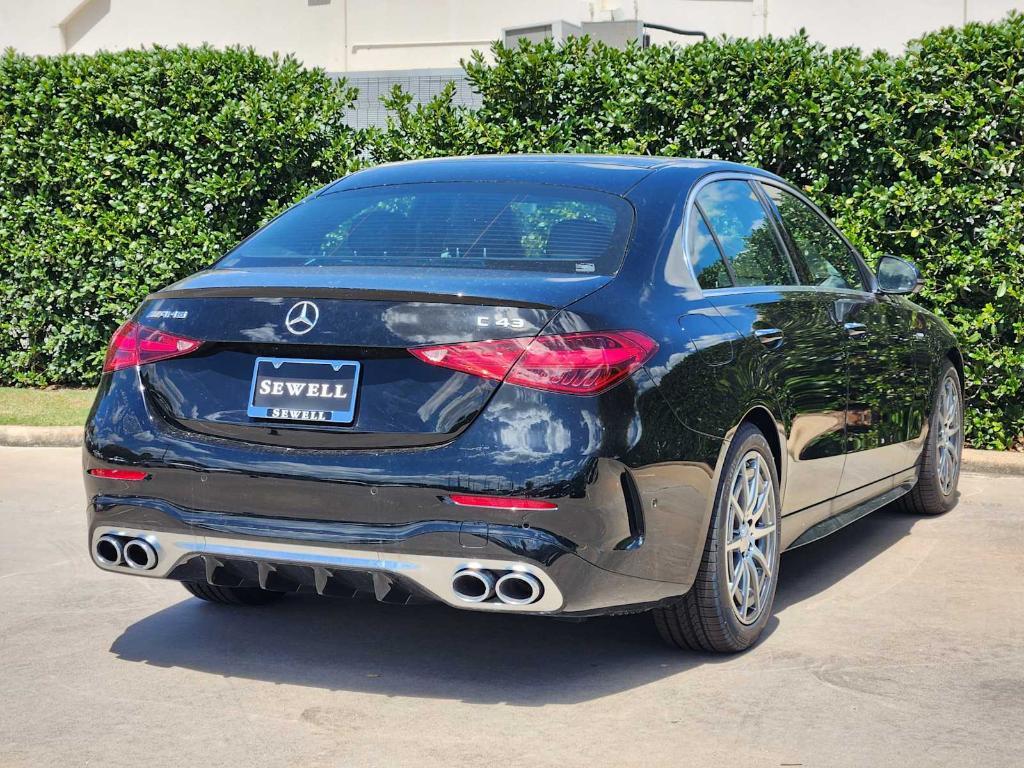new 2025 Mercedes-Benz AMG C 43 car, priced at $64,650