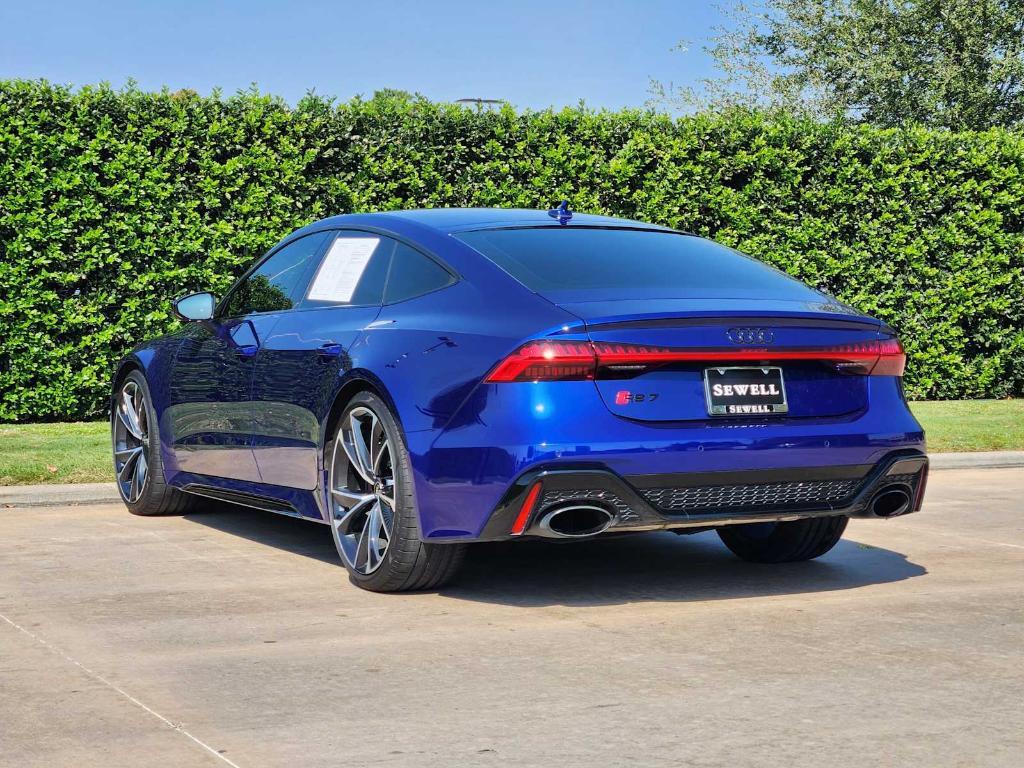 used 2023 Audi RS 7 car, priced at $92,991