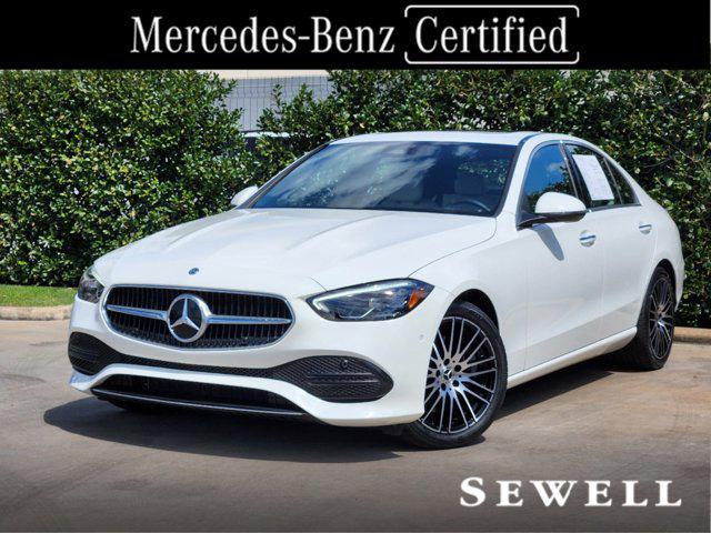 used 2024 Mercedes-Benz C-Class car, priced at $41,990