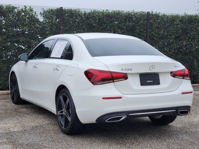 used 2021 Mercedes-Benz A-Class car, priced at $23,992