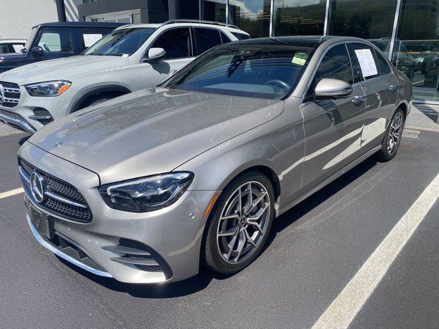 used 2021 Mercedes-Benz E-Class car, priced at $34,990