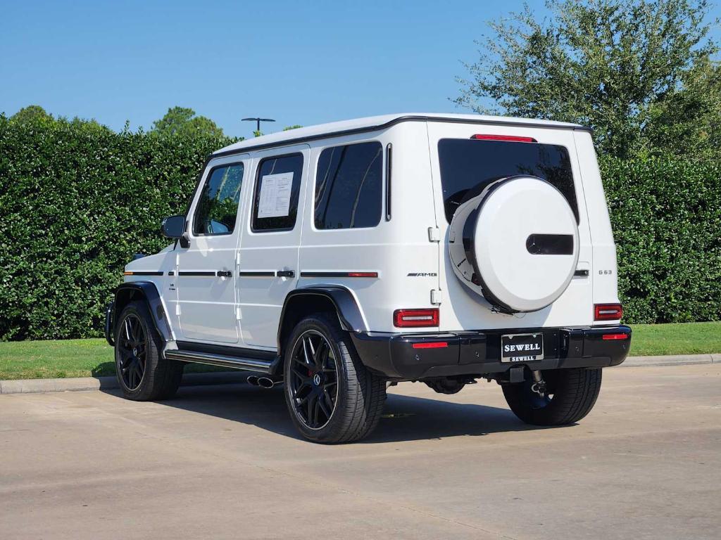 used 2024 Mercedes-Benz AMG G 63 car, priced at $199,990