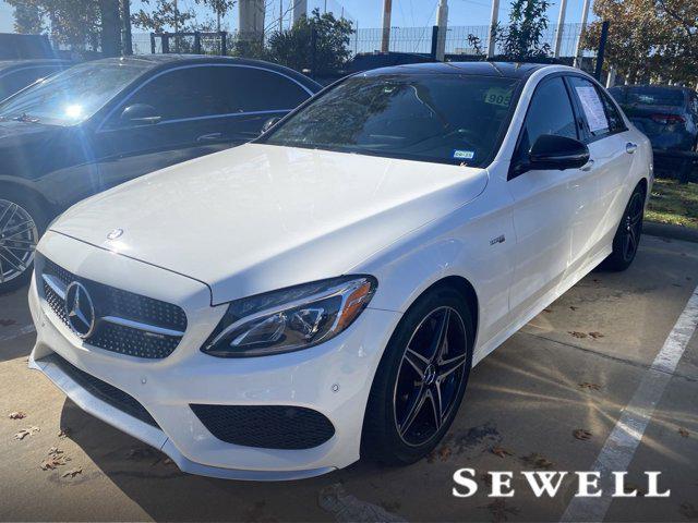 used 2017 Mercedes-Benz AMG C 43 car, priced at $29,790