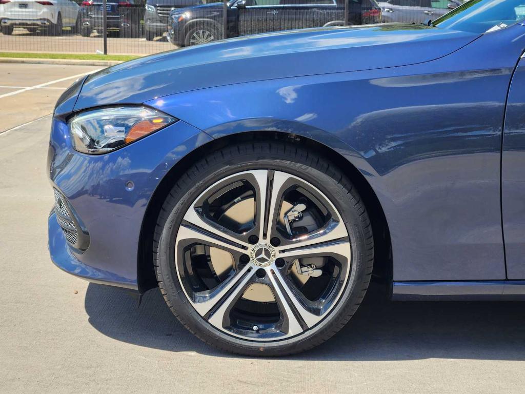 new 2025 Mercedes-Benz C-Class car, priced at $55,455