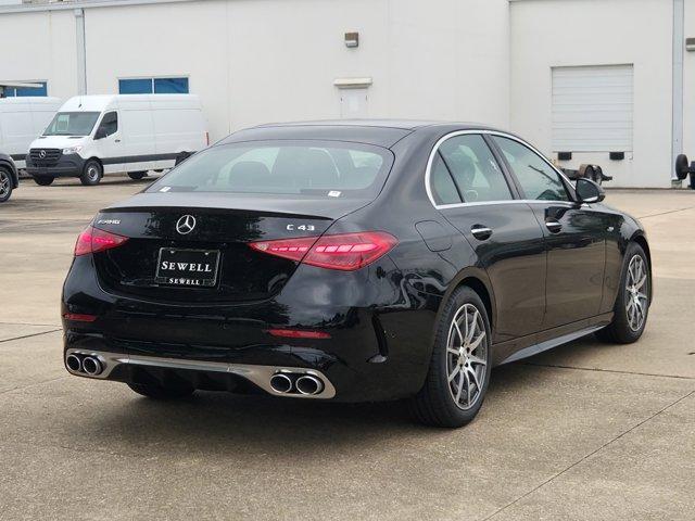 new 2024 Mercedes-Benz AMG C 43 car, priced at $62,560