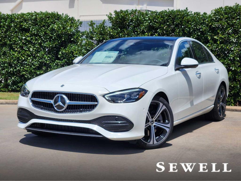 new 2025 Mercedes-Benz C-Class car, priced at $52,445
