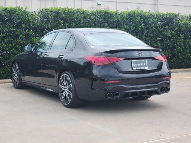 new 2024 Mercedes-Benz AMG C 43 car, priced at $72,515