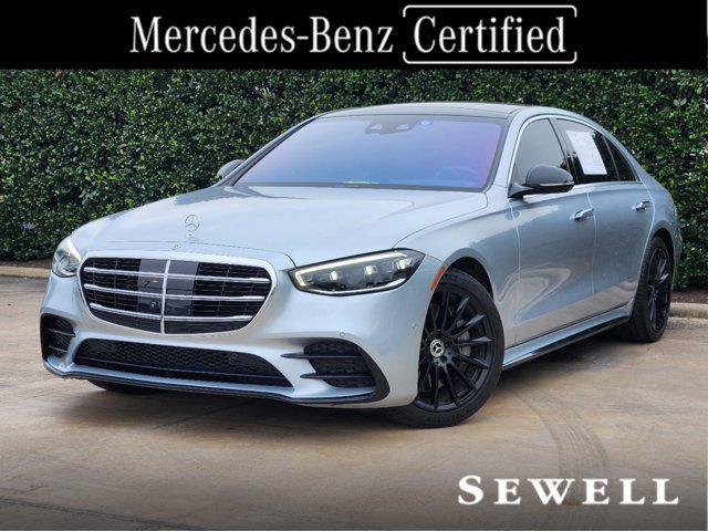 used 2022 Mercedes-Benz S-Class car, priced at $69,890