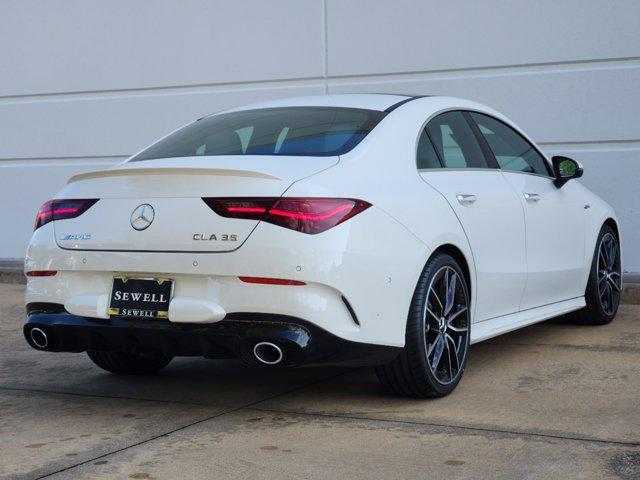 new 2025 Mercedes-Benz AMG CLA 35 car, priced at $58,415