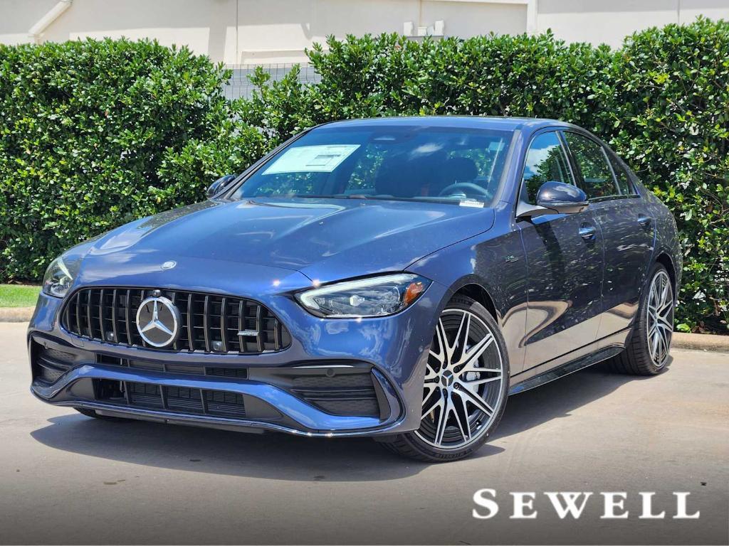 new 2025 Mercedes-Benz AMG C 43 car, priced at $72,010