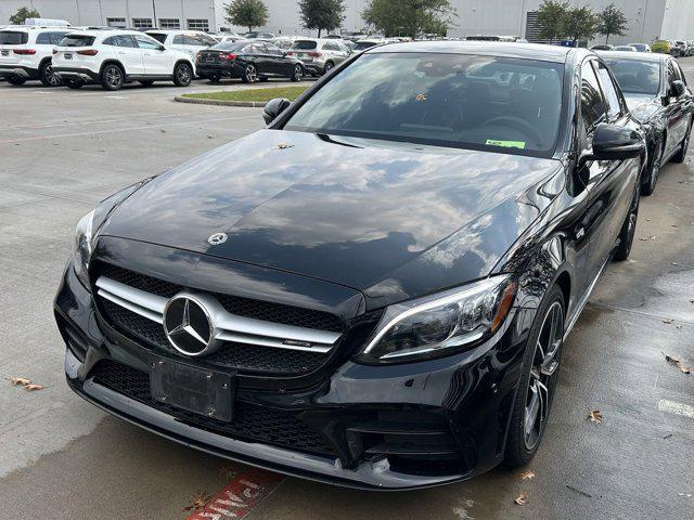 used 2019 Mercedes-Benz AMG C 43 car, priced at $36,490