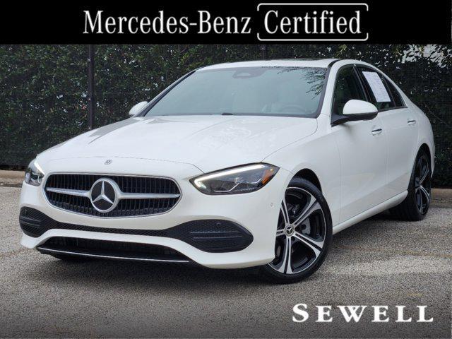 used 2024 Mercedes-Benz C-Class car, priced at $40,990