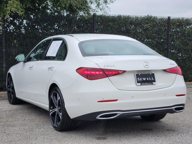 used 2024 Mercedes-Benz C-Class car, priced at $40,990