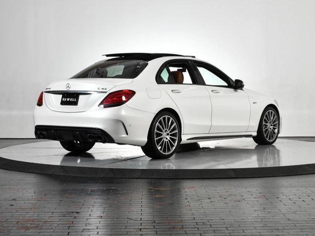 used 2021 Mercedes-Benz AMG C 43 car, priced at $42,992
