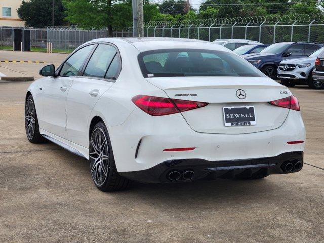 new 2024 Mercedes-Benz AMG C 43 car, priced at $69,820