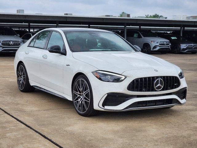 new 2024 Mercedes-Benz AMG C 43 car, priced at $69,820