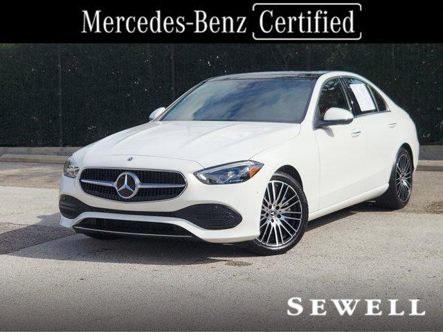 used 2024 Mercedes-Benz C-Class car, priced at $40,771