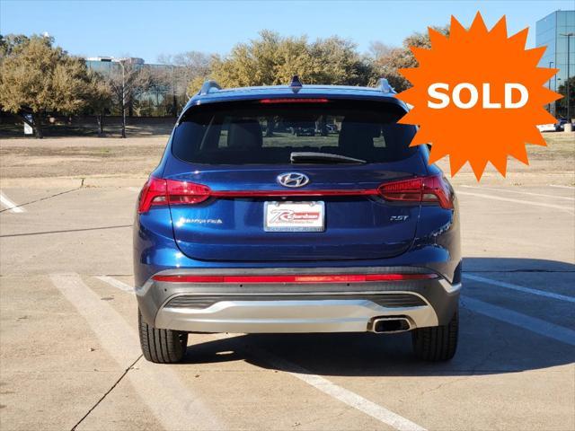 used 2021 Hyundai Santa Fe car, priced at $22,777