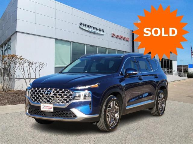 used 2021 Hyundai Santa Fe car, priced at $22,777