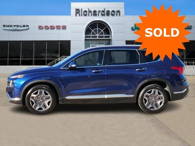 used 2021 Hyundai Santa Fe car, priced at $22,777