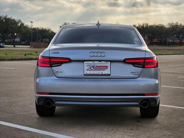 used 2018 Audi A4 car, priced at $18,422